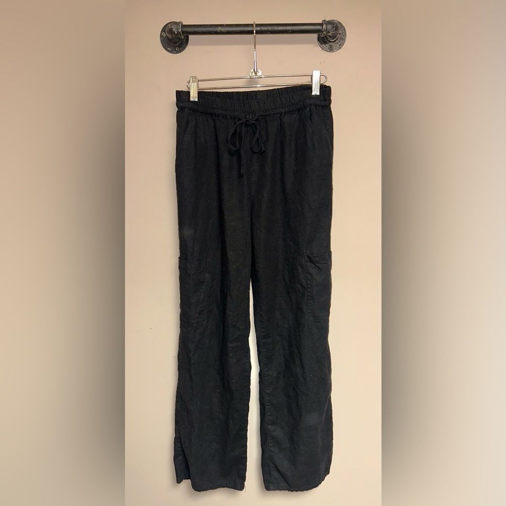 Love Tree Black Cargo Knit Pants